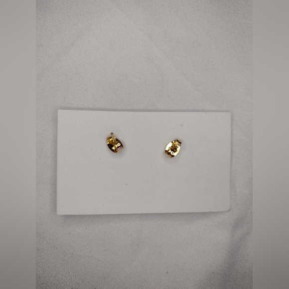 Rose Quartz gem stone stud earrings chakra crystal healing Alchemy Jewels - Picture 2 of 2